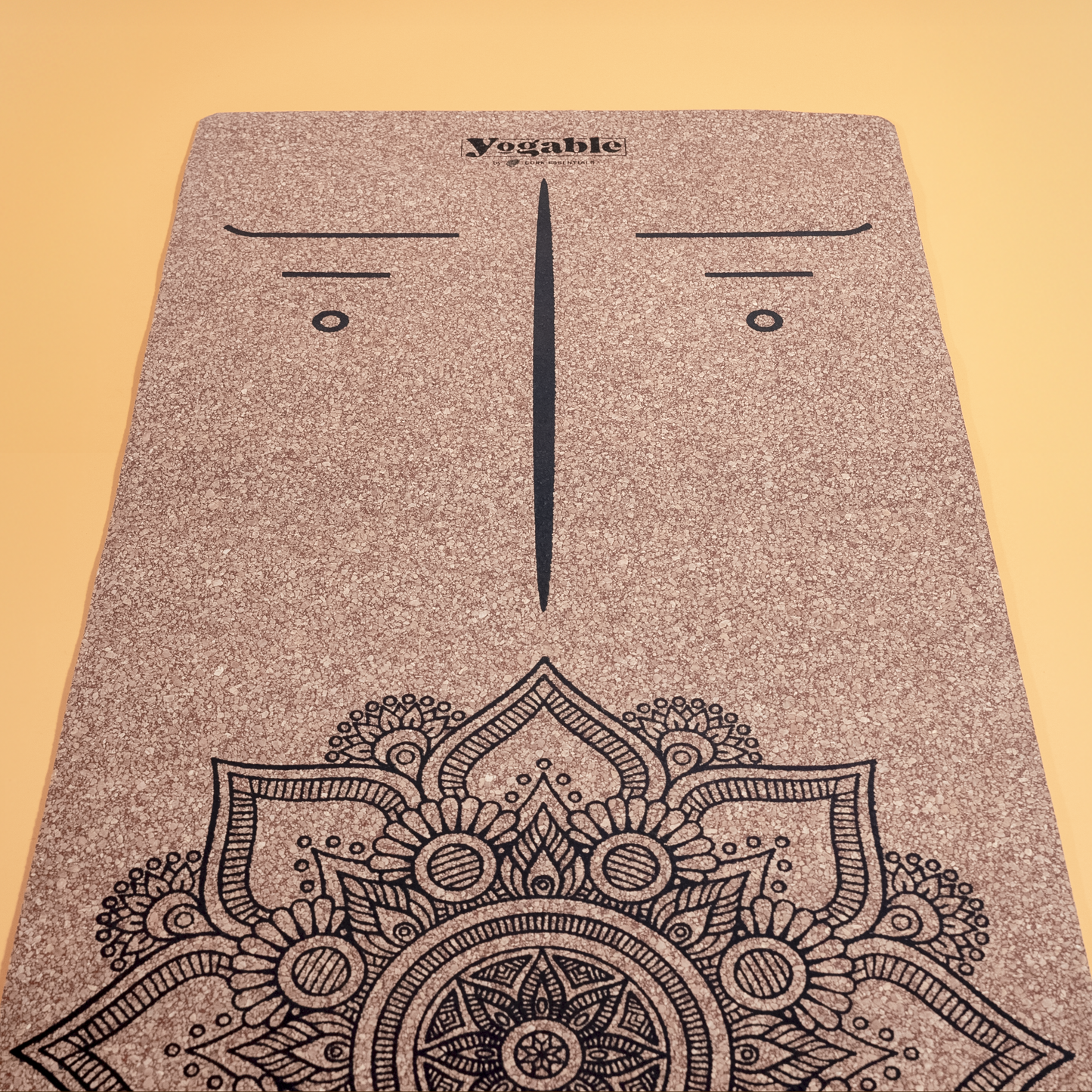 balanced yoga mat | natural cork yoga mat | Yogable