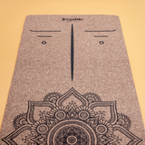 balanced yoga mat | natural cork yoga mat | Yogable