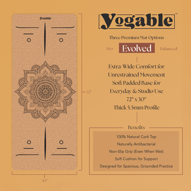 evolved yoga mats | eco yoga mat | Yogable